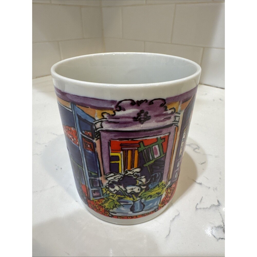 Chaleur Masters Collection Coffee Mug Cup D. Burrows Raoul Dufy Window Opening - Picture 7 of 11